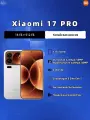 Xiaomi Смартфон Xiaomi 17 Pro, 16ГБ/512ГБ, 5G, 6300 мАч, NFC, Китайская версия, Поддержка английского языка, белый