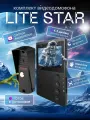Комплект домофон для квартиры Lite Star black - монитор видеодомофона для дома и вызывная панель