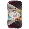 Пряжа Alize Пряжа Alize Burcum Batik белый-серый-фуксия (4202), 100%акрил, 210м, 100г, 5шт, 100 % акрил, 100 г, 210 м, 5 шт., 4202