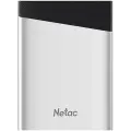 Внешний SSD диск Netac Z6S USB-C 3.2 Gen 2 240GB серебристый/черный (NT01Z6S-240G-32SL)