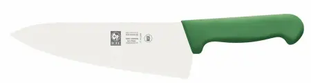 Нож поварской 200/335 мм. Шеф, нержавеющая сталь, зеленый, Icel PRACTICA