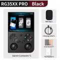 Anbernic RG 35XX Pro портативная игровая консоль 64 Gb 256G and 256G PSP, Black with Bag