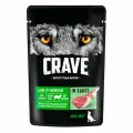 Корм Crave влажный для взрослых собак всех пород, с ягненком в соусе, 85 гр.