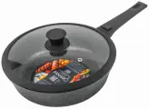 Сковорода Panairo Expa induction, 26 см, c крышкой и съемной ручкой, индукция (Exp-26-G-S-K. sill-I)