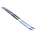 Лыжи беговые пластиковые с насечкой 195см STC Степ Brados Acтive A 3 Bluе