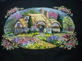 06710 Набор для вышивания крестом Домик (Коттедж),18*13см, DIMENSIONS