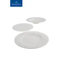 Набор посуды столовой из 12-ти тарелок, Basic White Dinner Set VIVO, Villeroy & Boch Group Премиум-Фарфор