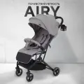 Коляска прогулочная детская MOWBaby AIRY MB201, цвет Grey (серый)