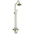 Смеситель с душевой лейкой ZorG Antic A 103DS-BR, бронзовый бронза 1500 мм