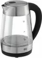 Электрический чайник BQ KT1700G объем 1.70 л, мощность 2200 Вт, с подсветкой, серебристый/серый