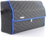 Сумка-кофр органайзер в багажник Porsche 38L синий кант