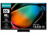 Телевизор 55 Hisense 55U8KQ (4K Ultra HD 3840x2160, Smart TV) серый
