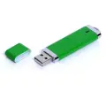 Промо флешка пластиковая «Орландо» (128 Гб / GB USB 2.0 Зеленый/Green 002)
