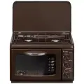 Настольная плита Gefest ПГ 100 (K 19) 55 см, 2 конфорки, коричневый