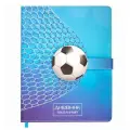 2 шт, Дневник 1-4 класс 48 л, кожзам (твердая), застежка, юнландия, футбол, 105958