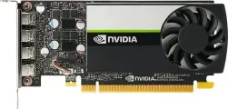 Видеокарта PNY NVIDIA T1000 T1000 8ГБ GDDR6, Low Profile, Bulk [vcnt1000-8gb-sb]