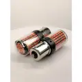 Красные P21W LED 1-контактные 12-24V лампы (PR21W 1156 BA15S) 144SMD 3014 для автомобилей мототехники грузовиков, 2шт