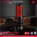 Микрофон HyperX QuadCast для ПК, PS, Mac, чёрный/красный с RGB 4P5P6AA