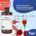 Фотополимерная смола JAMG HE Standard Plus 10K UV Resin 365-405 nm для 3D принтера 1л прозрачно-красный