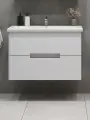 Тумба подвесная SanStar Ориана 70 Без раковины для ванной комнаты, белая