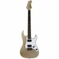 Электрогитара JET JS-500 SLS, Stratocaster, корпус тополь запеченный, 24 лада, HH, 1V1T, tremolo