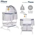 Колыбель Pituso 3 в 1 Viana, Stars grey