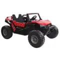 Детский электромобиль BAGGY, двухместный 4WD (нагрузка 100 кг.) - A707AA красный Spider