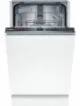 Встраиваемая посудомоечная машина BOSCH SPV2IKX01Q, узкая, с дисплеем, черная