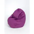 Кресло-мешок WOWPUFF макси 150*100 см XXXXXL велюр Сиреневый съемный чехол для взрослых бескаркасный