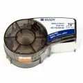 Лента 19.05мм/6.4м винил, белый на зеленом Brady M21-750-595-GN brd142808