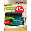 Аквариум AQUAEL AQUA4START 60 DAY&NIGHT фигурный, черный (45 л)