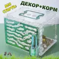 Муравьиная ферма Джунгли + Декор и Корм в подарок! Формикарий для муравьев