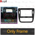 Рамка для автомобиля Burgim Android для Volkswagen VW Scirocco 3 2008-2014 9 дюймов 2DIN Fascia стереопанель 16PIN жгут проводов Canbus, only frame-3