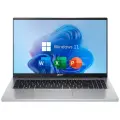 15.6 Ноутбук Acer Extensa 15, IPS, Intel Core N200 (3.70 ГГц), RAM 16 ГБ DDR4, SSD 1 ТБ, Intel UHD Graphics, Windows 11 Pro + Office 2021 Pro Plus, Pure Silver, Русская раскладка, EAC