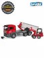 Брудер, самосвал MAN с погрузчиком, Bruder, длина 54 см, 03-767