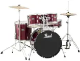 Drum and hardware set Pearl Roadshow RS505C/C91 - Ударная установка для начинающих в составе: большой барабан 20x16, томы 10x7 и 12x8, напольный том 14x14, малый барабан 14x5.5, набор стоек, стул, тарелки 14HH и 16 Crash/Ride, палочки и постер! Цвет #91 В