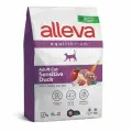 Alleva Eguilibrium Sensitive Сухой корм для взрослых кошек с уткой 1,5кг