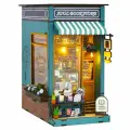 Миниатюрная сборная модель (румбокс) Книжная лавка