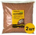Диатомит, универсальный почвоулучшитель 4л (комплект 2 шт по 2 л) - природный сорбент, поглощает из грунта вредные примеси и лишнюю влагу, борется с вредителями, укрепляет корневую систему растений