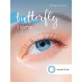 Цветные контактные линзы Офтальмикс Butterfly 1-тоновые (2 линзы) -1.50 R 8.6 Aqua Blue (васильковый)