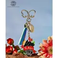 Фрида Кало / Frida Kahlo Брелок Te Amo Ms Que A Mi Piel с кисточками и золотым карабином