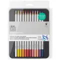 Набор акварельных карандашей Winsor&Newton 24 цвета, металлическая коробка (490015)