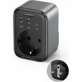 Сетевое зарядное устройство UGREEN CD314 (90613) DigiNest Outlet Extender (1 AC outlets + 30W 2A1C). Цвет: черный
