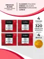 Кофе в капсулах nespresso Coffesso гранд ассорти 4 вкуса, 4 упаковки по 80 капсул