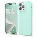 Elago для iPhone 14 Pro Max чехол Soft silicone (Liquid) Aqua Sky