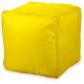 Пуфик Пуффбери «Куб», размер большой (40х40см), Оксфорд Желтый