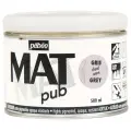 Краска акриловая PEBEO экстра матовая Mat Pub N1 500 мл 257023 серый теплый