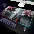 Genshin Impact Wanderer Коврик для мыши Игровые аксессуары для ноутбука Клавиатура RGB Настольный коврик