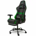 Кресло компьютерное, компьютерное кресло, игровое кресло компьютерное, кресло для дома и офиса, геймерское кресло, цвет черно-зеленый
