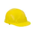 Каска строительная / защитная Лидер желтая с электрозащитой, креплениями для наушников, щитков